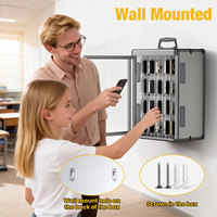 Armoire de rangement pour téléphones portables Glosen à 36 emplacements pour l'école, les enseignants N2636, armoire de rangement pour téléphones pour le campus, l'industrie