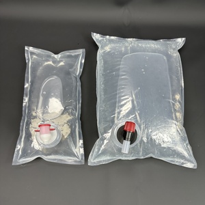 Túi Trong Hộp Rõ Ràng Rỗng Túi Với Tap Van Cho Nước Trái Cây Dầu Nước Giải Khát Bib Nước Sốt Bao Bì Nội Bộ Túi Nước Uống Dispenser - Product Image 1