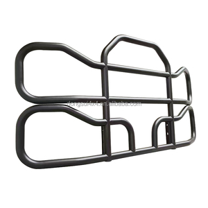 SEMI Big Trucks <span class=keywords><strong>Venta</strong></span> caliente de fábrica <span class=keywords><strong>Venta</strong></span> directa de acero Deer Grille Guard para <span class=keywords><strong>Peterbilt</strong></span> Mack Pinnacle Freightliner Cascadia - Product Image 2