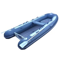 Bateau gonflable rigide de luxe personnalisé HF Deep-V 330-Rib avec console