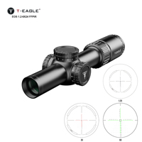 T-EAGLE nouveau EOS1.2-6X24 IR premier plan focal 30MM Tube léger LPVO portées extérieures portée extérieure et accessoires