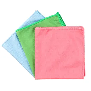 Panno per la pulizia del vetro personalizzato Premium asciugamano magico panni sporchi asciugamani in microfibra gratis per la pulizia delle finestre