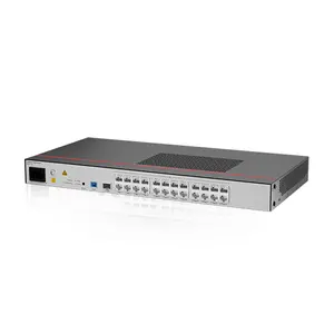 HW OptiXstar P805E-L1 ONU menyediakan dua port uplink XGS-PON di sisi jaringan dan 24 port GE di sisi pengguna
