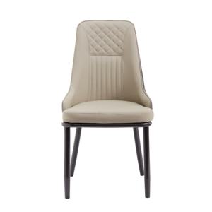 Ghế ăn bằng da PU cao cấp hiện đại với đệm ngồi mềm mại và lưng tựa chắc chắn, dùng cho nhà ở, nhà hàng, thương mại - Product Image 5