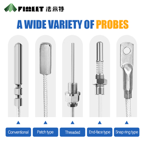 Sonde en acier inoxydable FIMEET FMT PT100 100 mm/200 mm, câble de 2 m, capteur de température pour barbecue, garantie 1 an, protection IP65, haute précision - Product Image 3