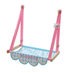 Hamac pour chat Miao Xiaoyuan, à ventouse pour fenêtre, en bois massif, lit rectangulaire, pour toutes les saisons, lit pour animaux de compagnie - Product Image 5