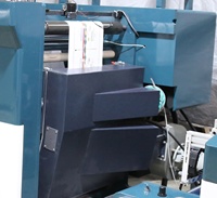 Máquina de Impresión Flexográfica Semiautomática ZBRY--650 de 8 Colores con Barra Giratoria, Nueva, para Impresión de Papel y Etiquetas, Curado UV