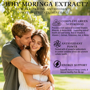 Gouttes liquides de Moringa pur de haute qualité avec du Moringa qui soutient naturellement la vitalité, favorisent la santé et favorisent une digestion saine - Product Image 5