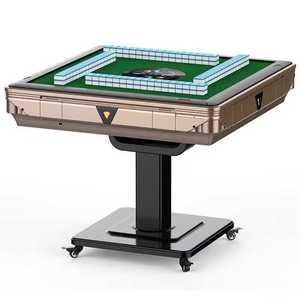 2026 Hot Selling Automatic Mahjong Table Folding Silent 4 Player Machine Home Dining Use Aican Mahjong Automatic Folding Easy Se - Product Image 1