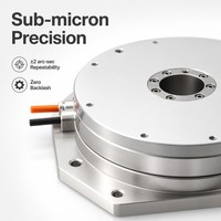 Moteur à couple à entraînement direct efficace, moteur à mouvement rotatif à haute vitesse de réponse pour les systèmes de fabrication de précision