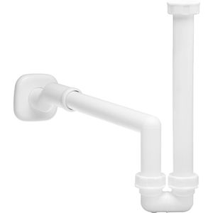 Bidet blanc avec siphon excentrique, qualité supérieure, produits de drainage - Product Image 1