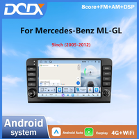 Autoradio 9 pouces pour Mercedes-Benz ML-GL ML300 ML350 GL350 GL500 (2005-2012), CarPlay sans fil et Android Auto, GPS DSP
