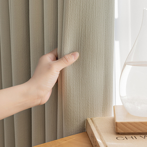 Fornitura di fabbrica di vendita calda Hotel di lusso in tinta unita tende oscuranti ciniglia tenda per soggiorno camera da letto - Product Image 5