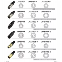 Connecteurs XLR mâles à 3 broches de style Neutrik personnalisés, boîtier nickelé, connecteurs XLR pour équipement audio