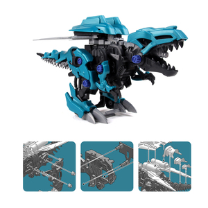 Modèle de dinosaure électrique, assemblage de jouets pour l'éducation des enfants, robot vapeur <span class=keywords><strong>3D</strong></span>, <span class=keywords><strong>puzzle</strong></span>, blocs de construction - Product Image 4