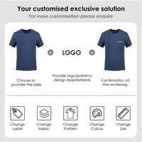 T-shirt Homme Oversize en Maille Personnalisé à Col Rond, Manches Courtes, Poches, Imprimé Logo, Confortable et de Qualité – Vente en Gros