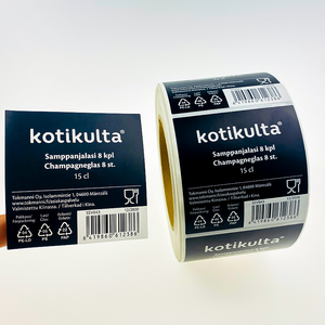 Étiquette de code-barres personnalisée bon marché <span class=keywords><strong>Skyline</strong></span>, autocollant de code QR - Product Image 6