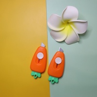 Cutter multifonction portable HAIJU Mini Cartoon : Ouvre-boîte, découpeur de papier, motifs Dauphin, Petite Baleine, Carotte, Nuage, multicolore, pour étudiants