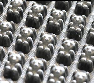 Máquina para hacer dulces de frutas masticables suaves con gominolas de vitamina, línea de producción de gominolas, depositador automático de llenado de gominolas - Product Image 6