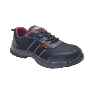 Chaussures <span class=keywords><strong>de</strong></span> randonnée respirantes à lacets pour hommes avec semelle souple, sabots <span class=keywords><strong>de</strong></span> sécurité confortables pour l'extérieur, antidérapants pour usage en usine - Product Image 1