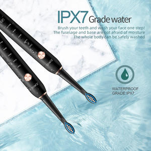 Brosse à dents électrique connectée intelligente Sonic 5 modes de nettoyage Chargement USB Affichage LED Code à barres souple inclus - Product Image 3