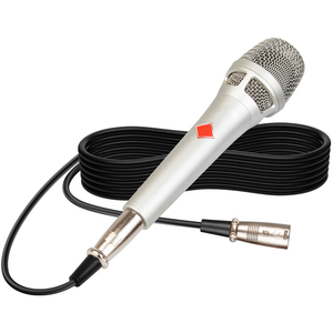 Micrófono con Cable Profesional V300, Micrófono de Condensador Vocal con Cable, Micrófono de Escenario para Interfaz de Audio - Product Image 1