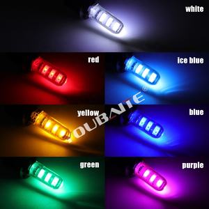 सस्ते ऑटो लाइटिंग T10 एलईडी सिलिकॉन लैंप 6smd 5730 एलईडी बल्ब एलईडी T10 w5w 194 168 कार एक्सेसरी लाइट सिलिकॉन 12v के साथ - Product Image 6