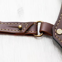 Sacoche de tir à l'arc vintage en cuir PU, ceinture de hanche, sac à dos portable et durable pour rangement d'arbalètes, avec logo personnalisé, pour extérieur