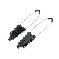 Collier de tension de câble de haute qualité 8-16 mm, collier d'ancrage, type coin, pour câble FTTH ADSS