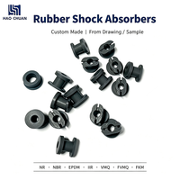 Amortisseur de chocs en caoutchouc personnalisé, isolateur anti-vibrations Shore 40-80A ±0,05 mm pour machine industrielle, compresseur d'air, générateur