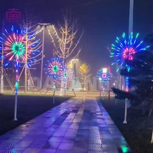 Luminous LED Firework Tree <b>Light</b> Waterproof Sparkling Festival Decoration for Plaza Park Garden Scenic Display for Sale - Product Image 2