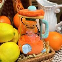 Peluche anti-stress à tirer, douce, à motif végétal (avocat, citron, carotte, fraise), avec design rotatif à cordon de tirage amusant