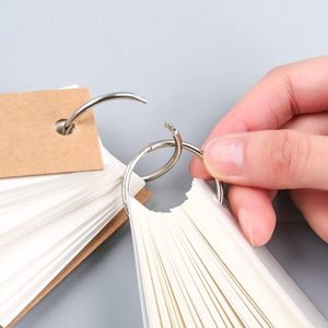 Anneaux <span class=keywords><strong>de</strong></span> <span class=keywords><strong>reliure</strong></span> en acier nickelé <span class=keywords><strong>de</strong></span> marque LM pour cartes flash, cartes indexées, porte-clés - Longueur 14 mm - Product Image 5