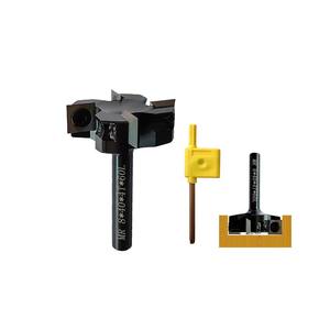Miaorui 8*40*4T * 60L remplaçable alliage dur <span class=keywords><strong>bois</strong></span> CNC Spoilboard surfaçage routeur Bits fraise tige ronde forets - Product Image 1