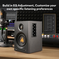 MAONO Altavoces de Monitoreo Profesionales HIFi para Producción Musical, DJ, Estudio, Computadora, con Control de Ecualización BT, Altavoces de Monitoreo de Potencia, Más Vendidos