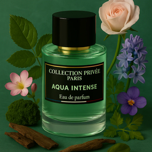 Collection Privée - Aqua Intense - Eau de Parfum Unisexe 50 ml - Parfum Aquatique Frais - Parfum de Luxe Longue Durée - Product Image 1