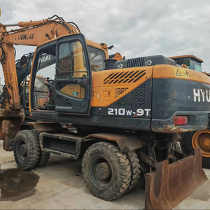 รถขุดล้อยางฮุนได 210W-9T มือสอง คุณภาพเชื่อถือได้ ประสิทธิภาพสูง รุ่นปี 2023 น้ำหนักใช้งาน 21 ตัน เครื่องยนต์ เกียร์ PLC สภาพดี - Product Image 3