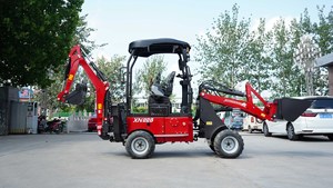 Badak XN228 CE kualitas tinggi penjualan terlaris mini backhoe mesin pemuat articulated front end wheel loader 4wd - Product Image 3
