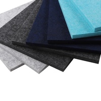 Panel acústico PET de alta densidad para pared y techo Servicio de procesamiento de corte personalizado de 2-12mm