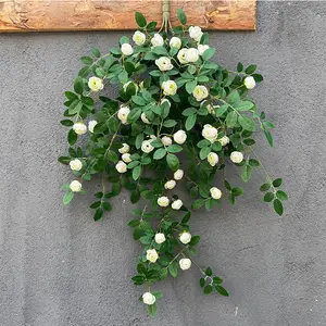 Viti di fiori fiori decorativi ghirlande e piante rose fiori artificiali per la decorazione domestica di nozze