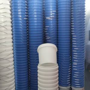 Seau en plastique cylindrique durable et recyclable respectueux de l'environnement, conteneur de peinture de 20 L - Product Image 4