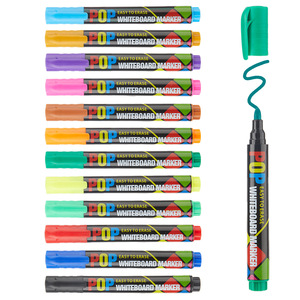 Pennarelli Lavabili e Cancellabili per Lavagna - Penne Speciali per Insegnanti, Disegno per Bambini, Educazione in Classe - Product Image 6
