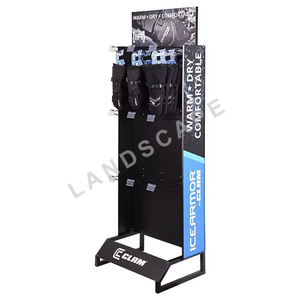 Factory Customized Metal <strong>Glove</strong> <strong>Display</strong> <strong>Stand</strong> / <strong>Glove</strong> Rotating <strong>Display</strong> <strong>Stand</strong> / <strong>Floor</strong> <strong>Display</strong> Rack For Hanging <strong>Gloves</strong> - Product Image 4