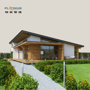 Thượng Hải Bạch Kim Chất Lượng Cao Sang Trọng Thép Ánh Sáng Xây Dựng Prefab Biệt Thự Nhà - Product Image 2