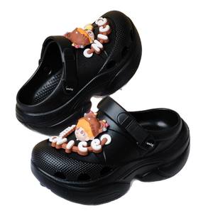 Zuecos Mickey EVA para Mujer, Color Caqui, Beige, Blanco, Rosa, Tallas 35-40, Antideslizantes, Suela Gruesa, Plataforma, para Verano y Playa, Moldeados por Inyección - Product Image 4