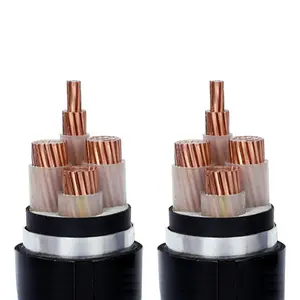 Medium Voltage Armoured Xlpe Power Cable Yjv22 Oxygen Free Copper Core Low-Voltage Power Cable