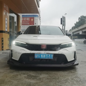 Alerón Delantero de Fibra de Carbono, Faldones Laterales, Difusor Trasero, Splitters, Canards para Honda Civic 11TH FL5 Type R 2022-2023 - Product Image 5
