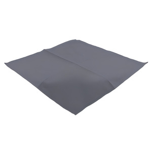 CHOU CENTRE 90X90CM GRIGIO TINTO UNITO 100% COTONE - Product Image 1