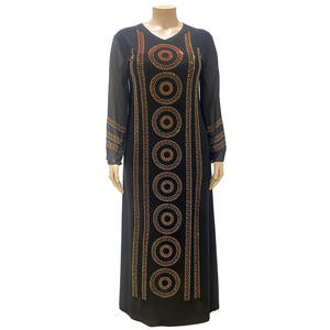 مصنع CCY فساتين عباية إسلامية رخيصة الثمن مخصصة فساتين طويلة عربية أفريقية إسدال إسلامي للنساء عباية - Product Image 2