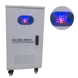 เครื่องควบคุมแรงดันไฟฟ้าอัตโนมัติแบบเฟสเดียว 110V 220V 30 Kva 20 Kva 15 Kva สำหรับบ้าน 35KVA - Product Image 1